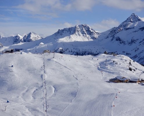 Ski are of Arosa - ski-in/ski-out hotel in Switzerland