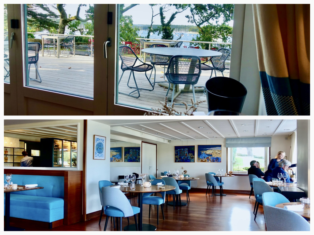 Restaurant Les Trois Rochers at Villa Tri Men Sainte-Marine/Combrit Brittany/France Restaurant Les Trois Rochers at Villa Tri Men Sainte-Marine/Combrit Brittany/France - best restaurants Brittany