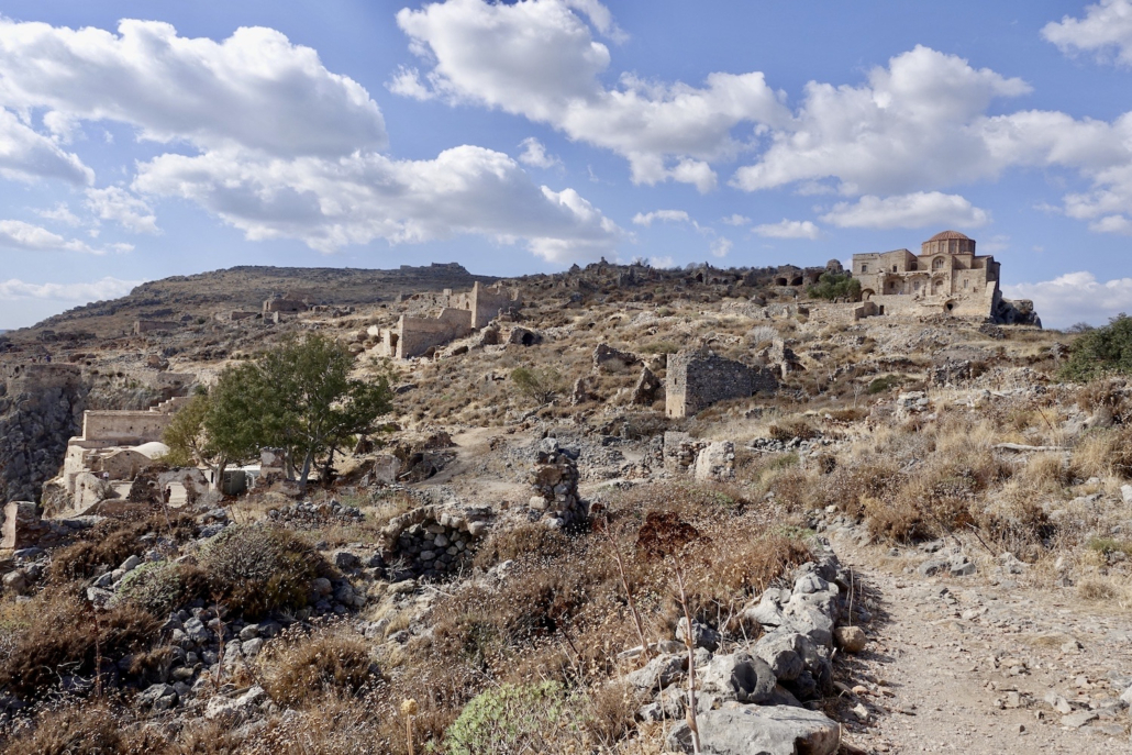 Monemvasia upper town, Peloponnese/Greece Monemvasia upper town, Peloponnese/Greece